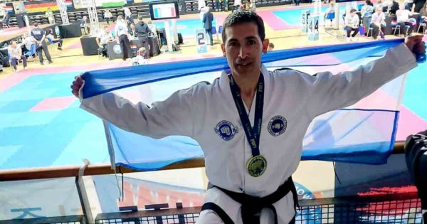 Taekwondo: Martín Triviño se consagró campeón mundial en Ámsterdam