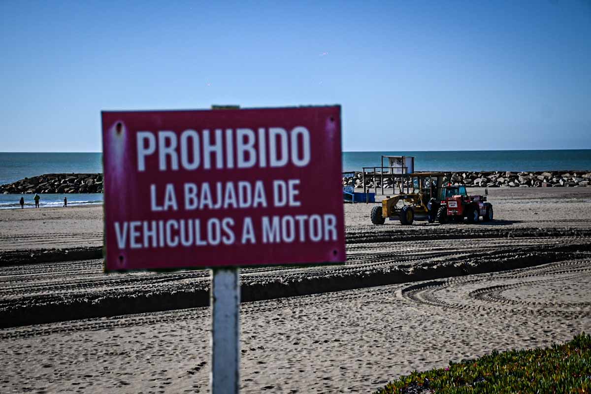 Enduro en Mar del Plata: obras, movimiento de arena en la playa y polémica