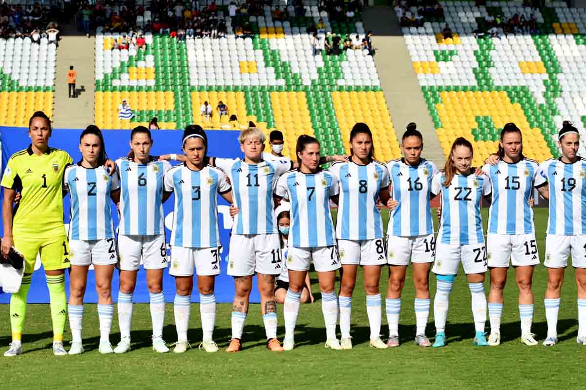 Copa América: con Marina Delgado como titular, Argentina goleó a Uruguay