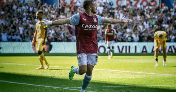 Aston Villa ganó con gol de Emiliano Buendía y un determinante “Dibu” Martínez