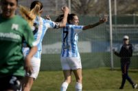 Primer gol de Milagros Menéndez tras su vuelta al fútbol argentino