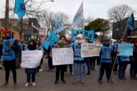 Tras los anuncios de Massa, una protesta de organizaciones en Mar del Plata