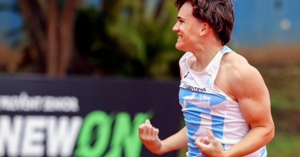 Atletismo: Juana Zuberbuhler y Agustín Carril, campeones sudamericanos U18