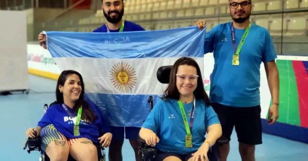 Boccia: Micaela Salvador se colgó la medalla plateada en Colombia