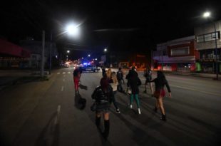 Regulación de la prostitución: operativo y protesta en Luro y Champagnat