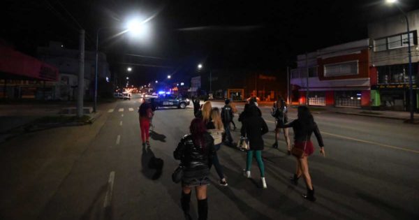 Regulación de la prostitución: operativo y protesta en Luro y Champagnat