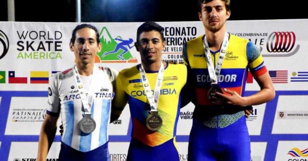 Patín: podios para Ken Kuwada y Nahuel Schelling en el Panamericano