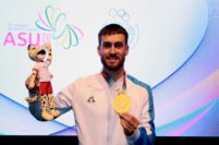 Juegos Suramericanos: Leandro Romiglio sumó la primera medalla dorada marplatense