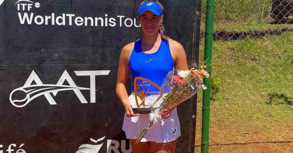 Tenis: Solana Sierra ganó su tercer título W15 en Misiones