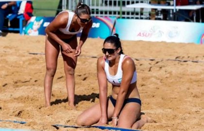 cecilia peralta maia najul beach volley juegos suramericanos