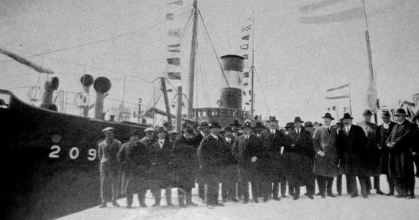 Puerto: a cien años del arribo del buque Chubut para la primera descarga