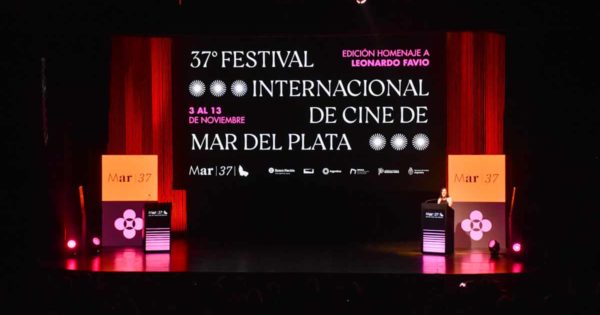 Con la ceremonia de apertura, ya está en marcha el Festival de Cine de Mar del Plata