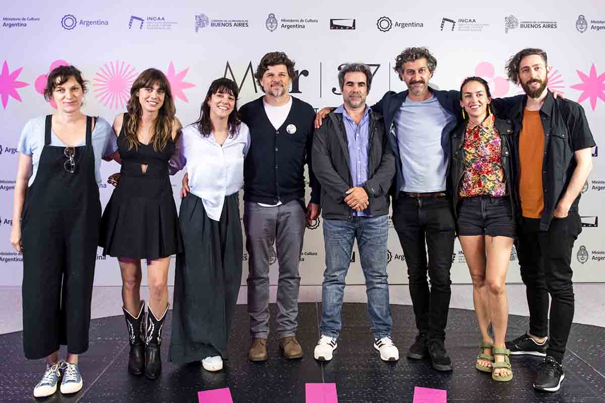 Hernán Casciari acompañó la segunda función de La Uruguaya en el Festival de Cine de Mar del Plata