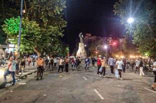Los festejos en Mar del Plata terminaron con incidentes y represión