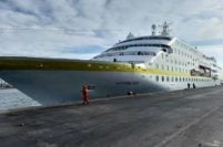 Un crucero entró al Puerto de Mar del Plata con 260 pasajeros