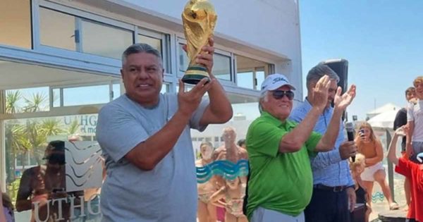 Claudio “Chiqui” Tapia y la Copa del Mundo, en Mar del Plata