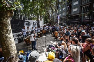 Un festival por el cumpleaños de Lucía Pérez, en paralelo a la quinta jornada del juicio