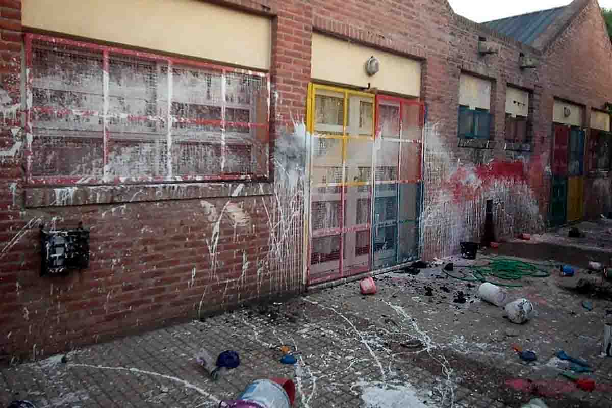 Jueves con robos y vandalismo en dos jardines de infantes de Mar del Plata