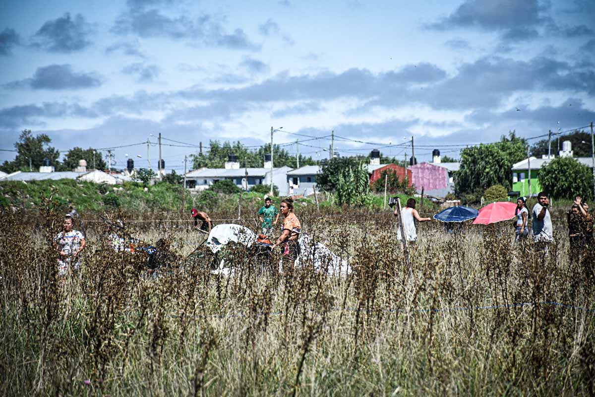 Déficit habitacional: una nueva toma de terrenos en el barrio Las Heras
