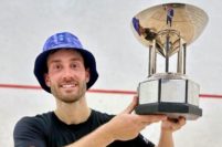 Squash: Leandro Romiglio gritó campeón en Canadá