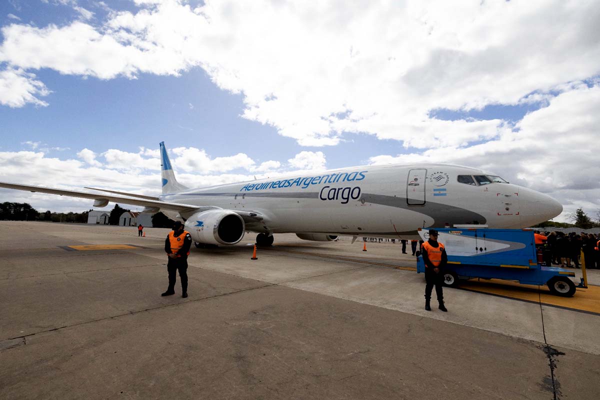 Aerolíneas Argentinas adquirió un avión exclusivo para cargas