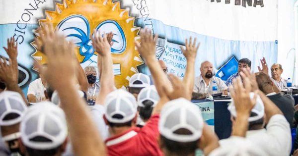 Puerto: solidaridad y reparos de otros gremios marítimos ante el conflicto salarial