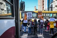 Un “semaforazo” en distintos puntos de Mar del Plata contra el aumento del boleto