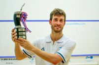Squash: Leandro Romiglio se alzó con su segundo trofeo en una semana
