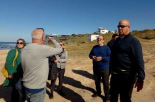 Como parte del tratamiento del pliego, concejales sesionaron en Playa Escondida