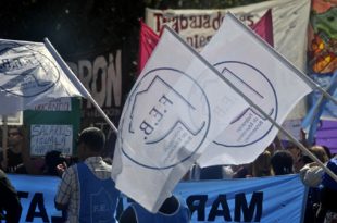 La FEB se suma al paro nacional docente contra la reforma y la represión en Jujuy 