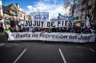 Paro y numerosa marcha en Mar del Plata: “Lo que pasa en Jujuy es un disparate”