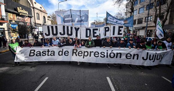 Paro y numerosa marcha en Mar del Plata: “Lo que pasa en Jujuy es un disparate”