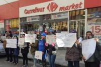 Comedores barriales: reclamos al gobierno y protestas frente a supermercados