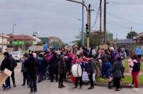 Protesta y corte en reclamo de mejoras en el barrio Jorge Newbery 