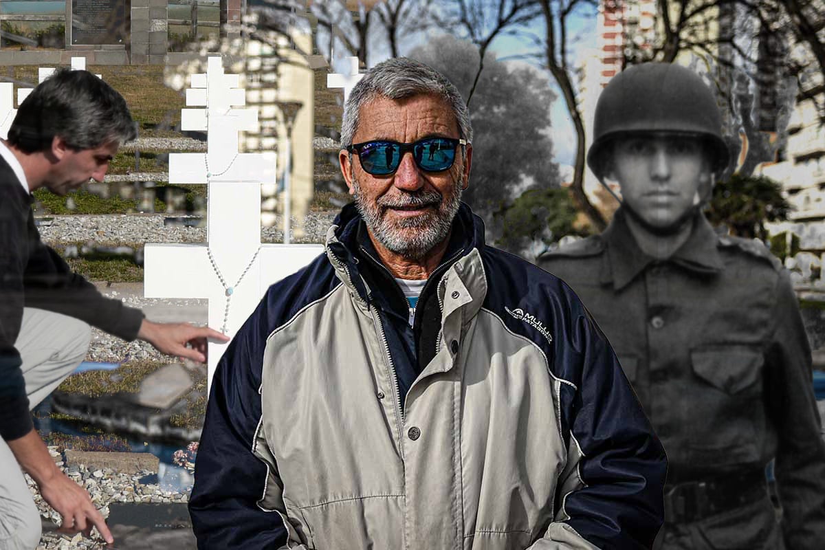 Julio Aro, el hombre y el camino detrás de la identificación de soldados en Malvinas