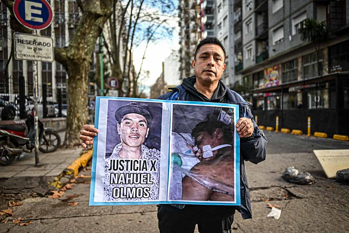 Murió Nahuel Olmos, el joven que estaba internado tras ser detenido por la Policía