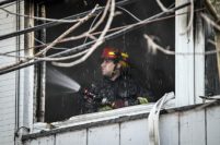 Se incendió un sector de un hotel del macrocentro de Mar del Plata