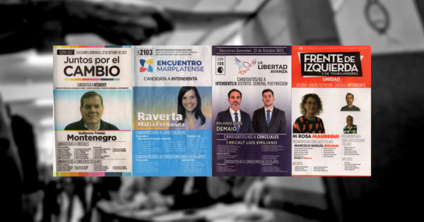 Las cuatro listas de candidatos a intendente en Mar del Plata