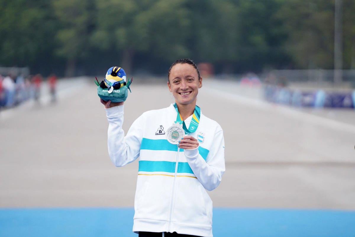 Santiago 2023: Florencia Borelli ganó la primera medalla panamericana en maratón