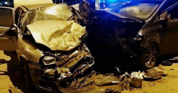 Seis heridos tras un violento choque: uno de los conductores estaba alcoholizado