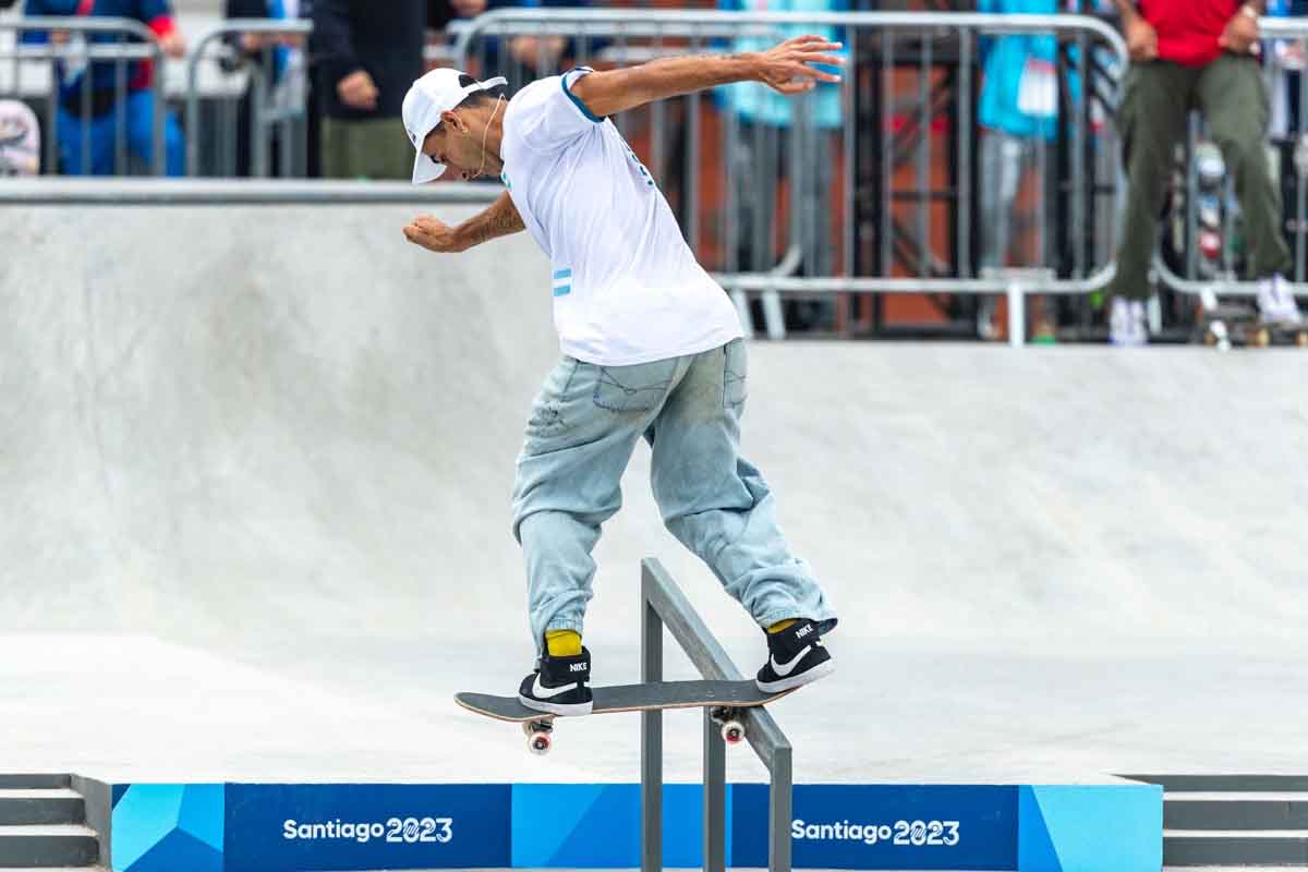 Skate: Matías Dell Olio fue semifinalista en el clasificatorio olímpico de Shanghái