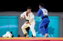 Santiago 2023: Etchechury y Delvecchio terminaron quintos en judo por equipos