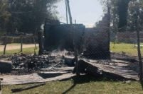Se incendió una casa en la zona norte: no hubo heridos