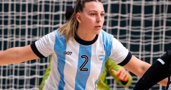 Santiago 2023: Rivadeneira se colgó la medalla plateada con la selección de handball