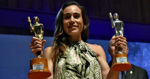 Belén Casetta fue reconocida con el Olimpia de Oro