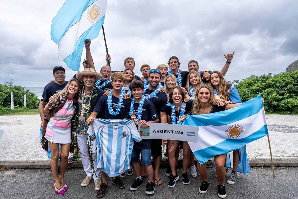 Con presencia marplatense, Argentina terminó 11º en el Mundial Junior de Surf