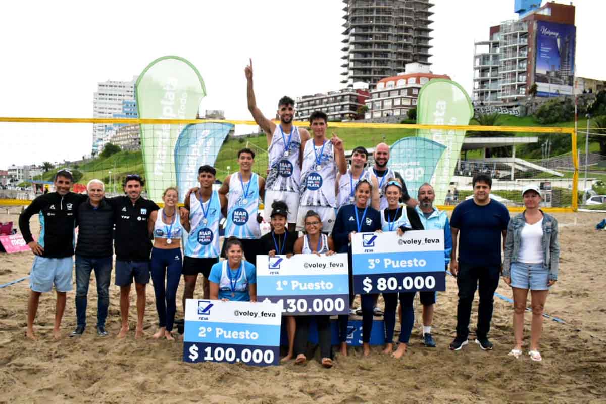 Beach volley: Iara Denappole, campeona de la segunda etapa del Circuito Argentino