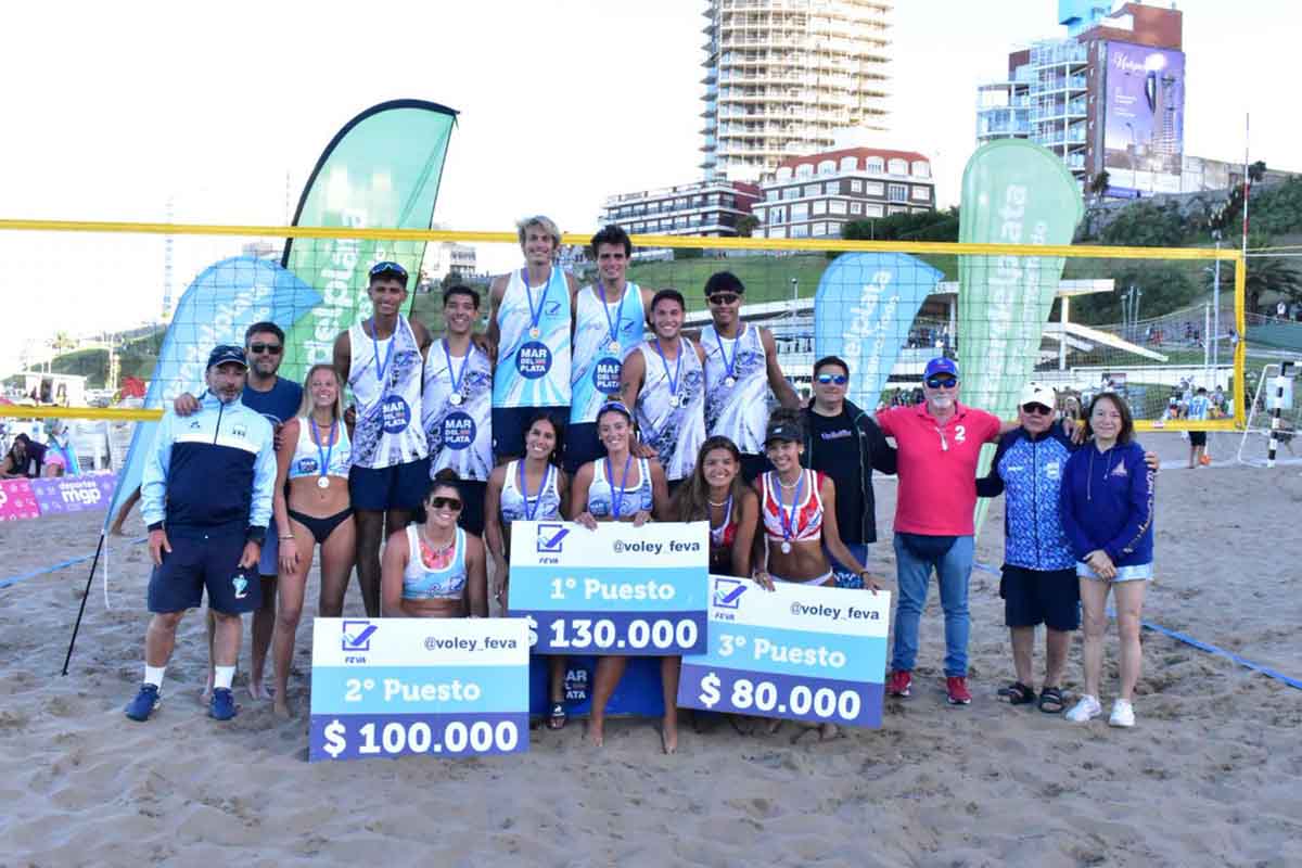 Beach volley: Valentín Lombardo se quedó con la tercera etapa del Circuito Argentino