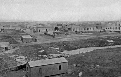 Arroyo Las Chacras c.1887. Gentileza Pasqualino Marchese
