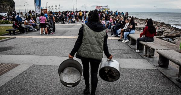 La crisis y las ollas vacías: comedores vuelven a exigir alimentos al gobierno nacional